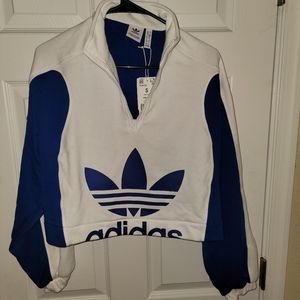 Adidas crop sweatshirt